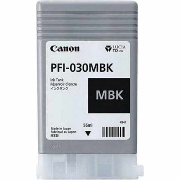 Originální inkoustová kazeta Canon Canon PFI-030 MBK Matt...