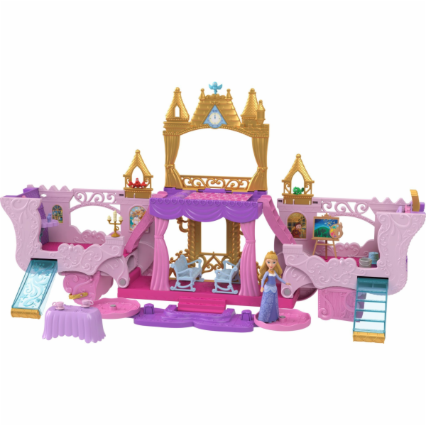 Sada postaviček Mattel Disney Princezna Carriage-Castle S...