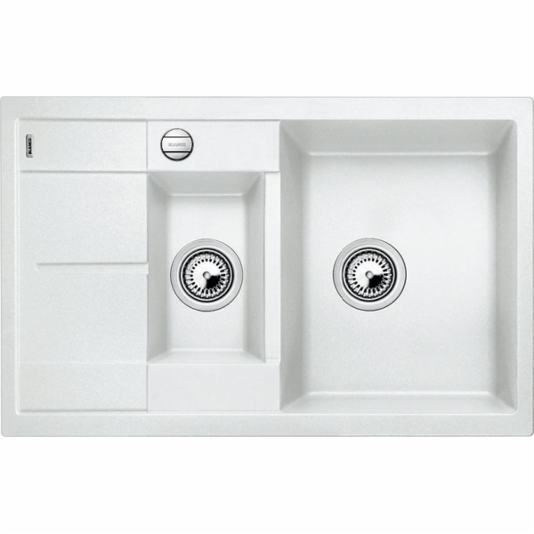 Blanco Metra 6 S Compact Silgranit PuraDur dřez, bílý, ob...
