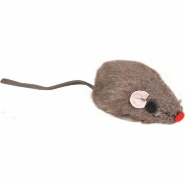 Trixie MOUSE 5cm 160ks/bal ŠEDÁ A BÍLÁ