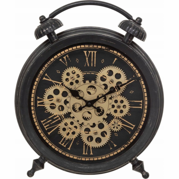 Atmosphera Clock na komodě, viditelný mechanismus, vintag...