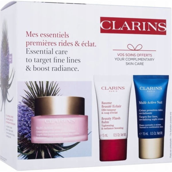 Clarins  SET (MULTIAKTIVNÍ DENNÍ KRÉM 50ML + MULTIAKTIVNÍ...
