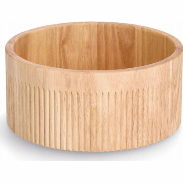 Zeller Válcová mísa s pruhy, bambus, O 27 x 12 cm