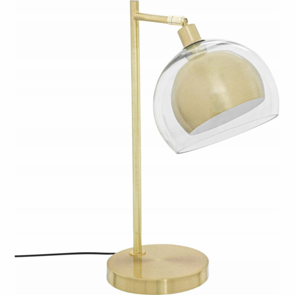 Okouzlující noční lampička Atmosphera Gold, kov a sklo, 4...