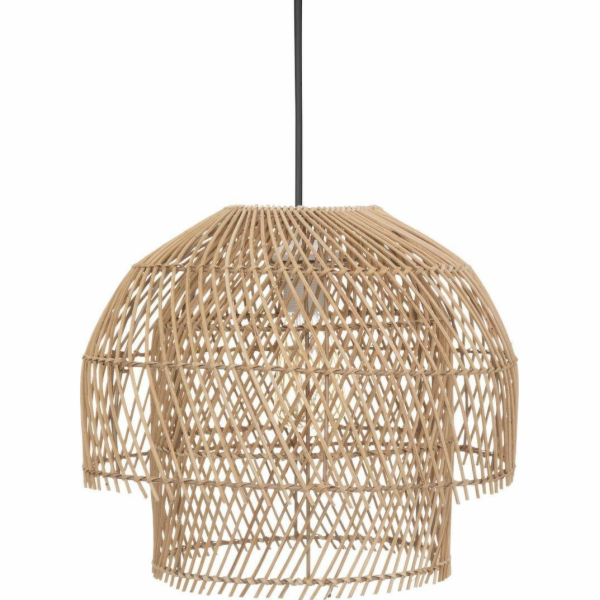 Ratanová závěsná lampa Atmosphera KERY, 38 cm