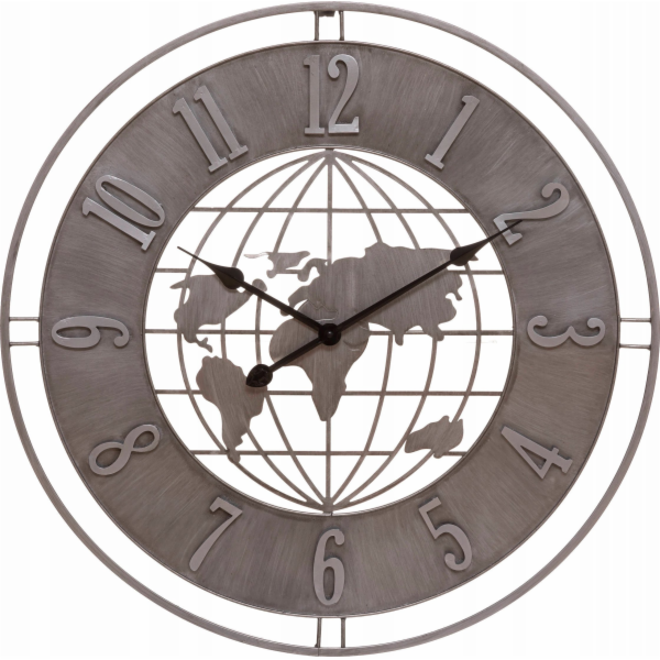 Nástěnné hodiny Atmosphera Globe, 68 cm