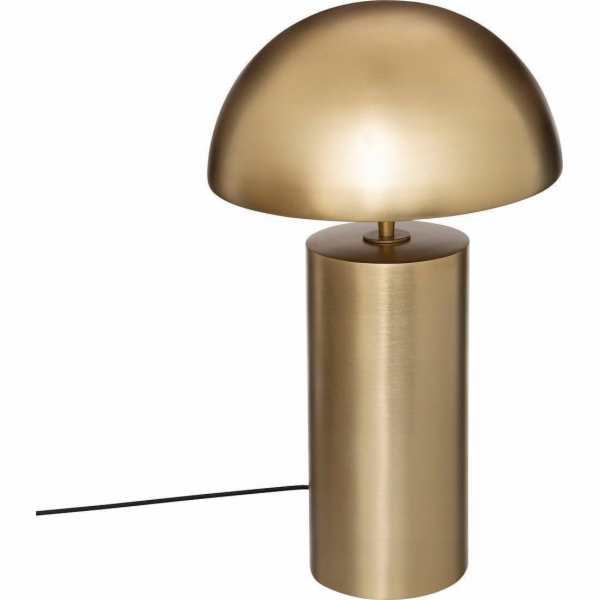 Atmosphera CHAMPI zlatá stolní lampa, hřib, výška 50 cm