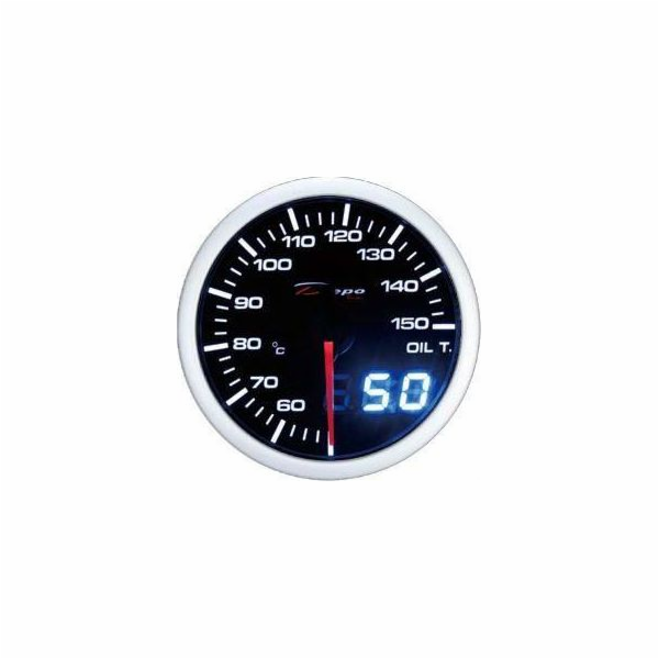 DRacing Clock DEPO Dual 60mm Oil Temp