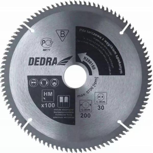 Dedra Kotoučová pila na dřevo 120z, průměr 500x30mm