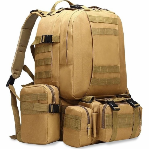 OFFLANDER  TURISTICKÝ BATOH SURVIVAL COMBO 38L KHAKI