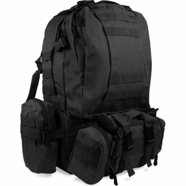 OFFLANDER  TURISTICKÝ BATOH SURVIVAL COMBO 38L ČERNÝ