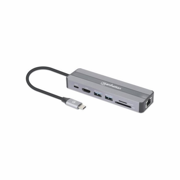 Manhattan USB-C Station/Replicator (153928)