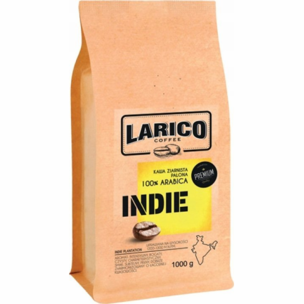 Zrnková káva Larico LARICO India Plantation káva, zrnková...