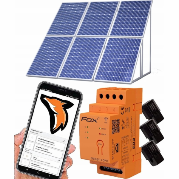 F&F Monitor třífázový měřič spotřeby energie Energy-3-OPT...