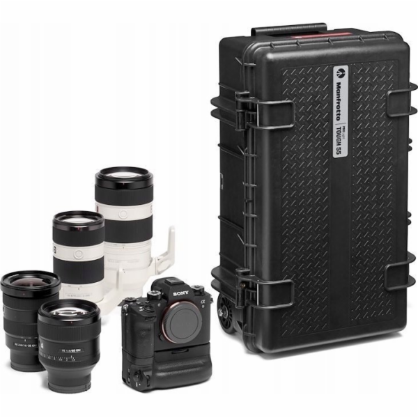 Foto kufru Manfrotto Reloader Tough 55 High kufr s pěnou