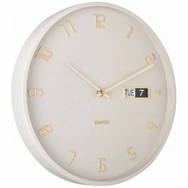 Nástěnné hodiny Karlsson DATA FLIP, 30 cm