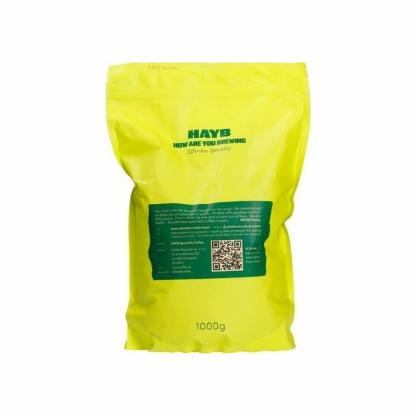 HAYB Kávová zrna HAYB - Přelévací filtr Tropik 1kg