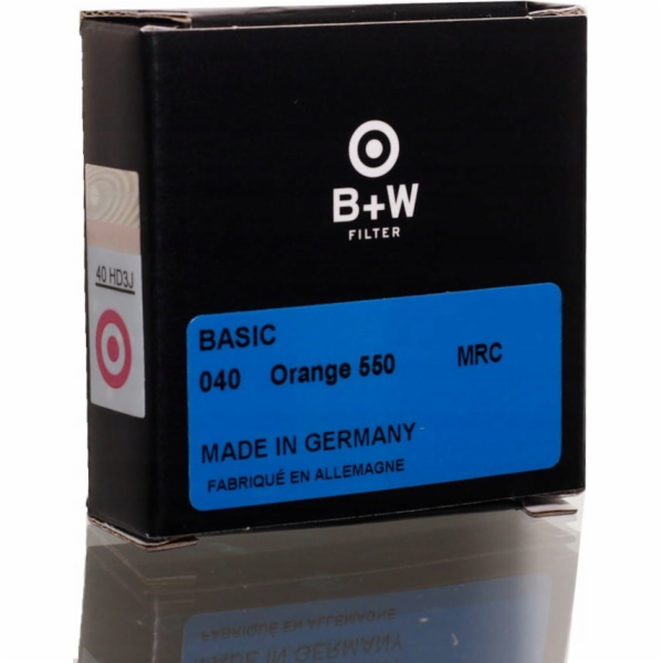 ČB filtr Oranžový filtr B+W Basic 040 Oranžový MRC 110265...
