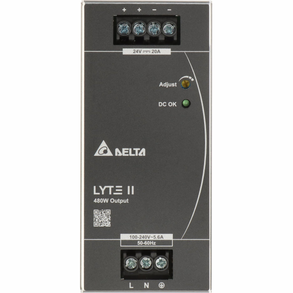 Delta SPÍNACÍ NAPÁJECÍ ZDROJ DRL-24V480W-1EN Delta Electr...