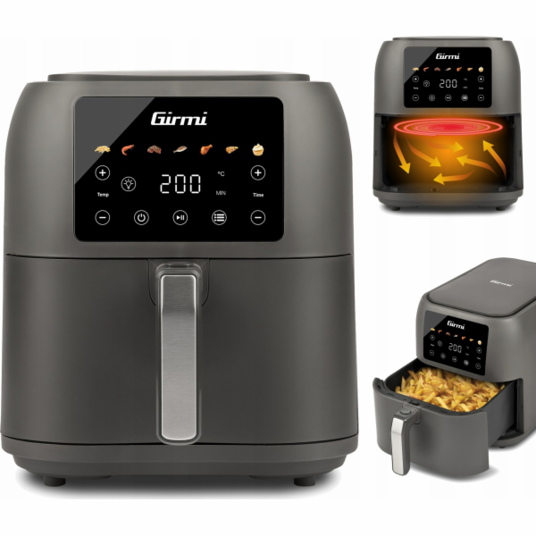 Fritéza Girmi bez tuku Fritéza bez tuku. 8L Girmi FG9200