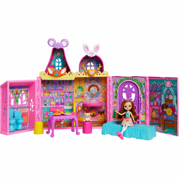 Mattel ENCHANT FRIENDLY DOLLHOUSE HLX53 WB3