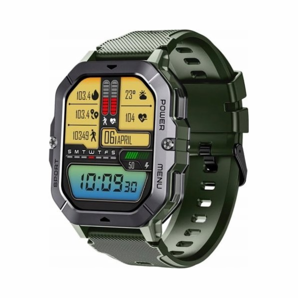 Chytré hodinky Oukitel Chytré hodinky Oukitel BT101 Green
