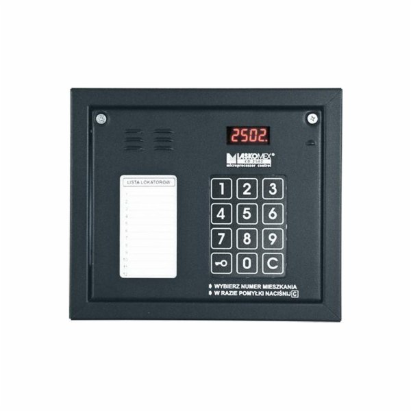 TRITON Laskomex CP-2502NR černý Audio panel s mini seznam...