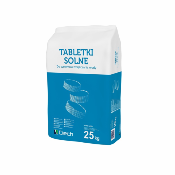 Vakuové solné tablety Ciech, 25 kg