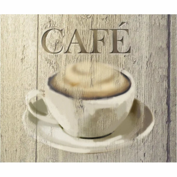 Wenko CAFE skleněná ochranná deska na zeď - 50 x 60 cm, W...