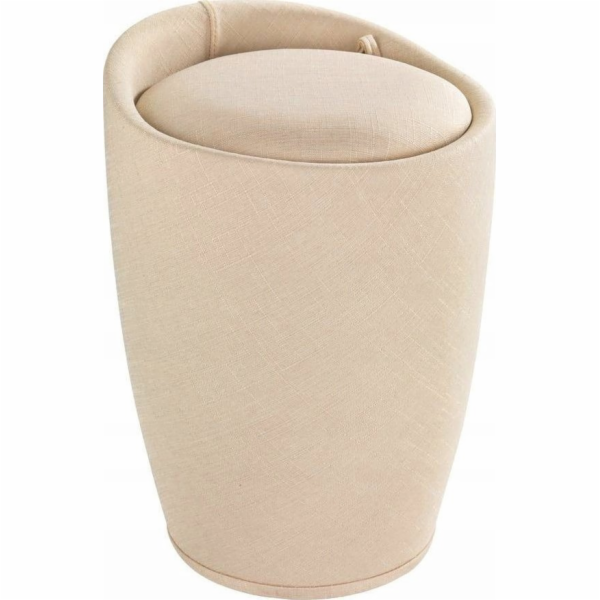 Wenko koš na prádlo CANDY BEIGE pouffe - koš na prádlo, 2...