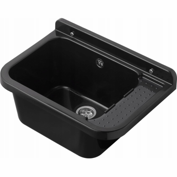 Umyvadlo Hydroland SINK.60 UŽITEČNÁ PROSTOR ČERNÝ POLYPR....