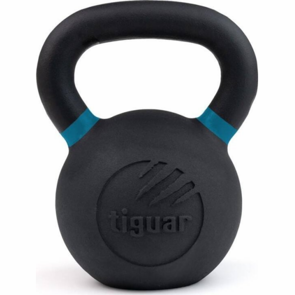 Kettlebell Tiguar Litinový kettlebell RAW Tiguar 28 kg V2