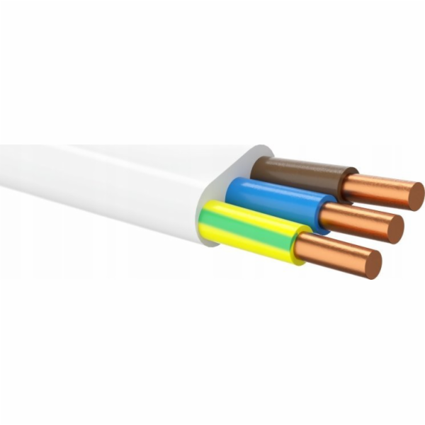 AKS kabel Elektrický kabel YDYp(żo) 3x1,5 450/750V (100m)...
