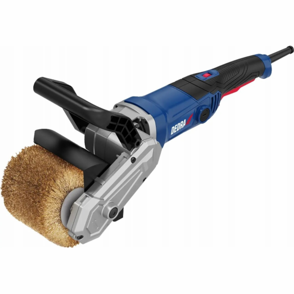 Lešticí stroj Dedra 1300W, kovový a nylonový kartáč