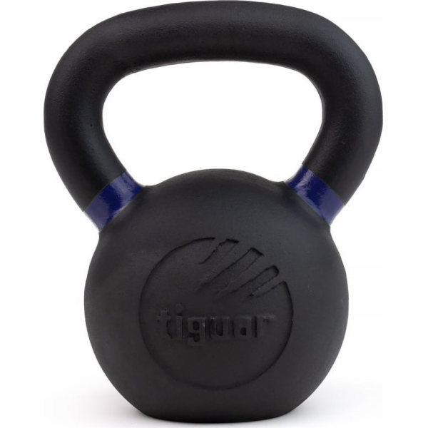 Kettlebell Tiguar Litinový kettlebell RAW Tiguar 16 kg V2