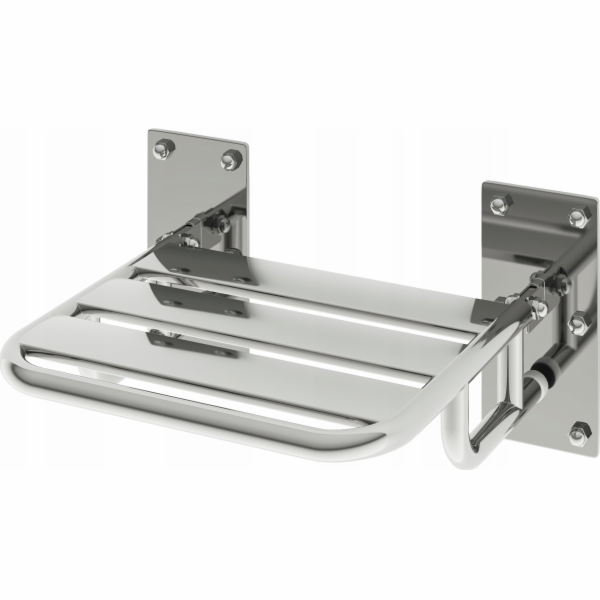 KPU INOX / CORRADOMED / NAKLÁPĚCÍ SPRCHOVÉ KŘESLO KPU INOX