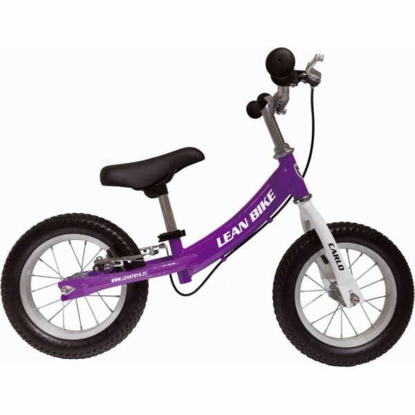 LeanToys CARLO Balanční kolo Push Bike Violet LEAN Toys