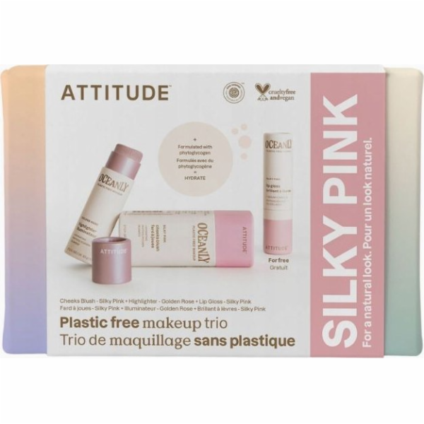 Attitude  Oceanly, Silky Pink Set, 3 produkty