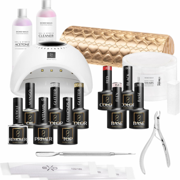 Activeshop OCHO NAILS 3 hybridní startovací sada