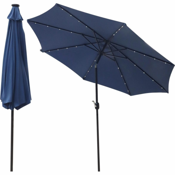 Saska Garden ZAHRADNÍ DEŠTNÍK S LED OSVĚTLENÍM 300CM NÁMO...