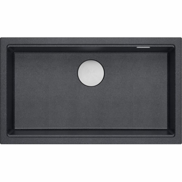 GraniteQ LOGAN 110 dřez GraniteQ černý diamantový dřez 76...