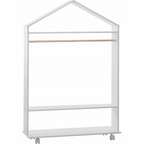 Mobilní šatní skříň Atmosphera SWAGGY, pojízdná, 80x36x12...