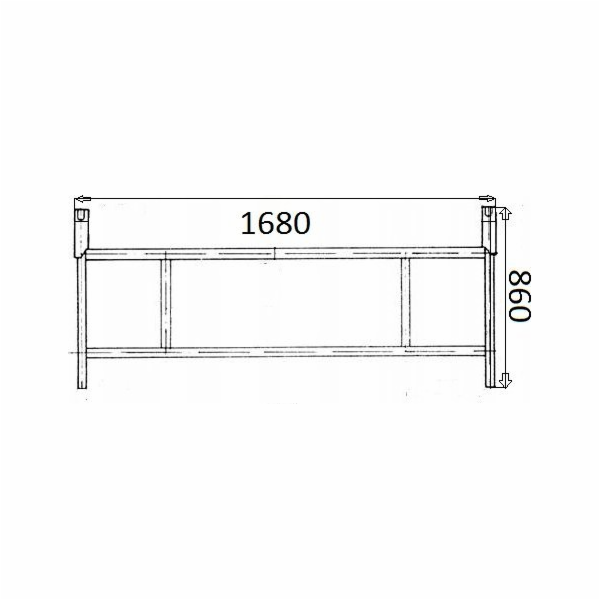 Memorysolution LEŠENÍ TYPU VARŠAVA 168 cm