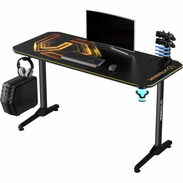 Ultradesk ULTRADESK herní stůl FRAG - GOLD V3, 140x60 cm,...