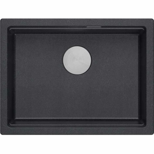 GraniteQ LOGAN 100 dřez GraniteQ černý diamantový dřez 59...