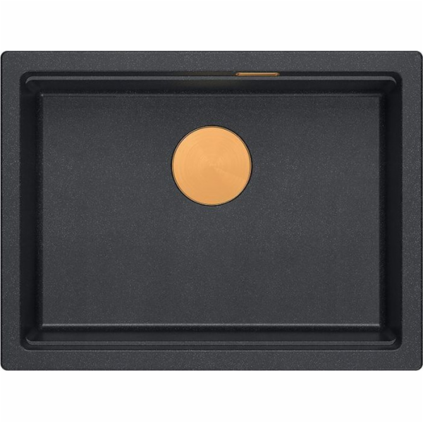 GraniteQ LOGAN 100 dřez GraniteQ černý diamantový dřez 59...