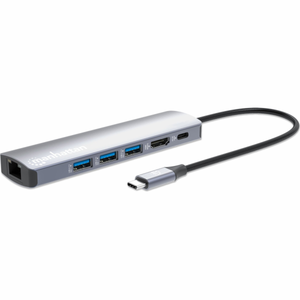 Manhattan USB-C Station/Replicator (153959)