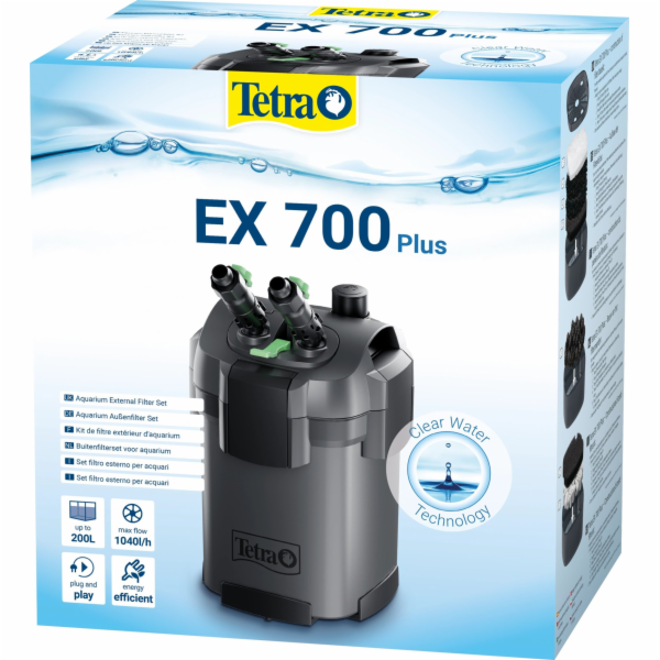 Tetra  EX 700 Plus - externí filtr pro akvária o objemu 1...