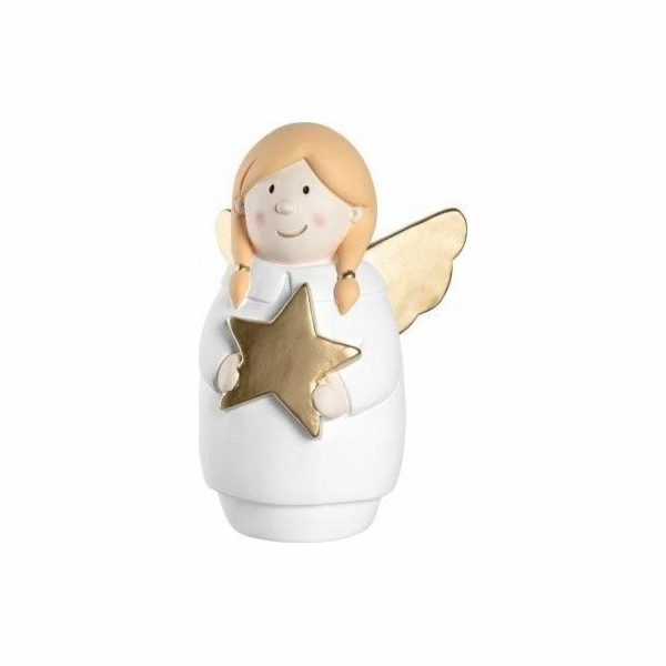 Leonardo - figurka Anděl s hvězdou 30cm CANDELA