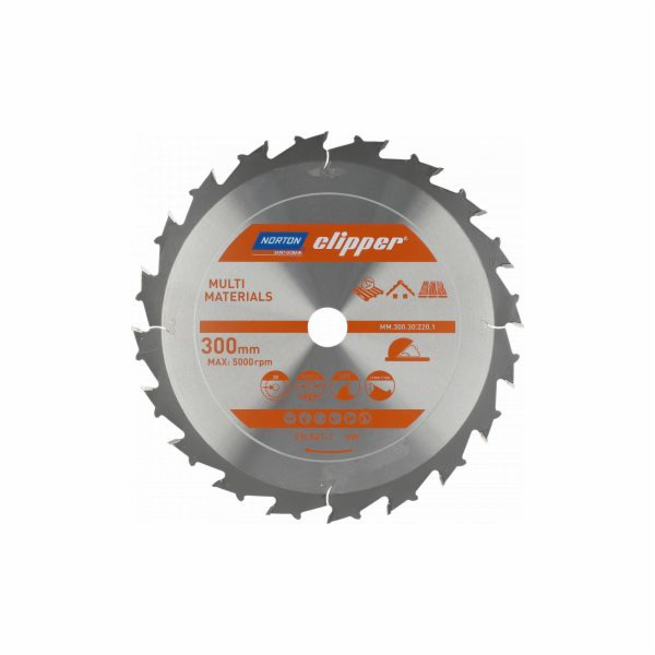 Norton Clipper NORTON KRUHOVÁ PILA 350 mm x 30 mm x 24z M...